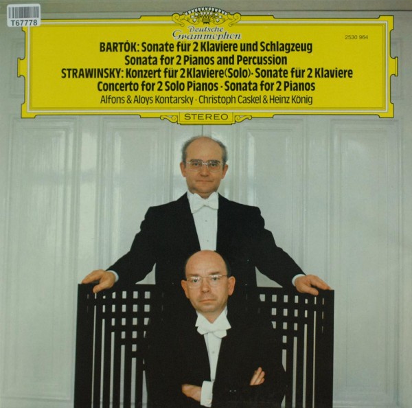 Béla Bartók / Igor Stravinsky - Alfons &amp; Al: Sonate Für 2 Klaviere Und Schlagzeug / Konzert Für 2 Kl