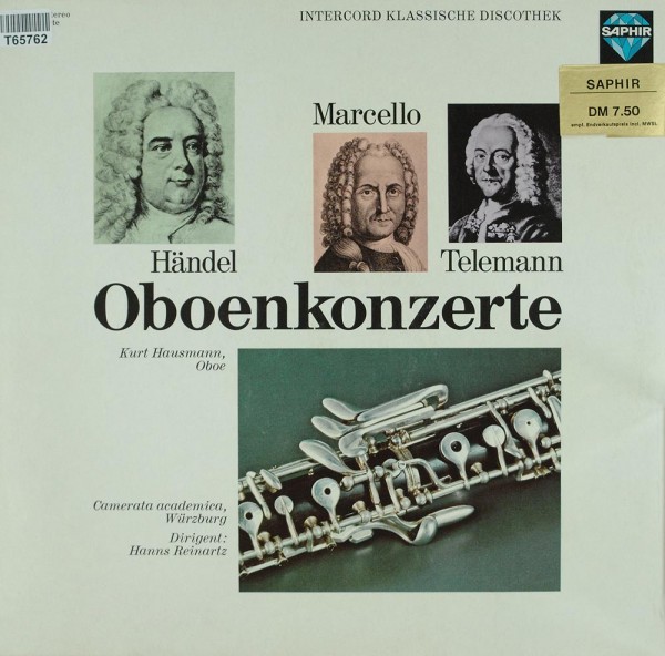Georg Friedrich Händel / Benedetto Marcello: Oboenkonzerte