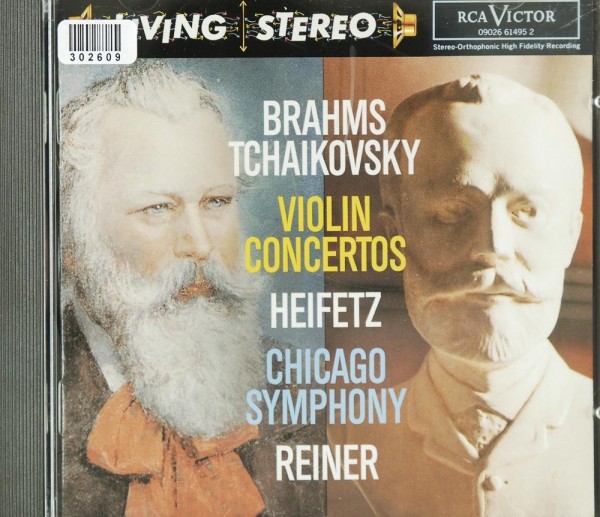 Heifetz: Brahms &amp; Tschaikowsky / Violinconcertos