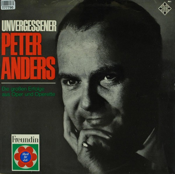 Peter Anders: Uvergessener