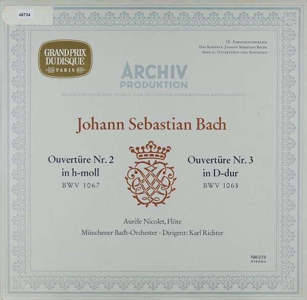 Bach: Ouvertüren Nr. 2 BWV 1067 &amp; Nr. 3 BWV 1068