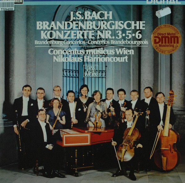 Johann Sebastian Bach, Concentus Musicus Wien, Nikolaus Harnoncourt: Brandenburgische Konzerte Nr. 3