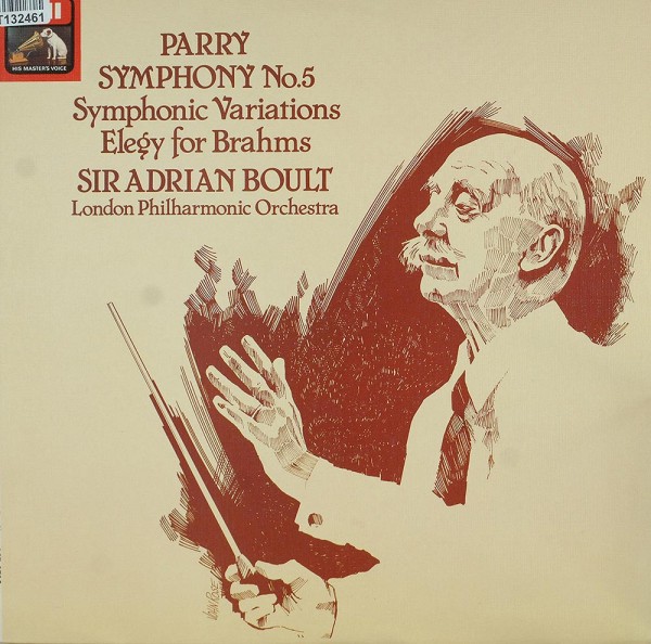 Charles Hubert Hastings Parry, Sir Adrian Bo: Symphony No. 5 - Symphonic Variations - Elegy For Brah
