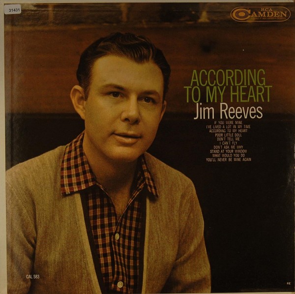 Reeves, Jim: According to my Heart