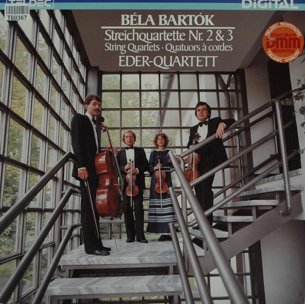 Béla Bartók - Éder Quartet: Streichquartette Nr. 2 &amp; 3