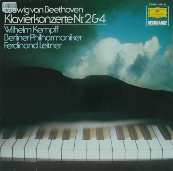 Ludwig Van Beethoven - Wilhelm Kempff, Berl: Klavierkonzerte Nr.2&amp;4