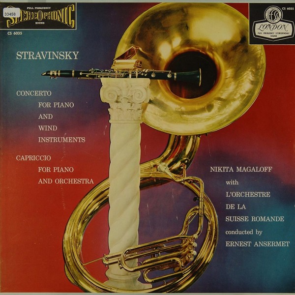 Strawinsky: Concerto for Piano &amp; Wind / Capriccio