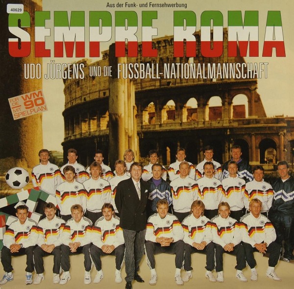 Jürgens, Udo &amp; die Fußball-Nationalmannschaft: Sempre Roma