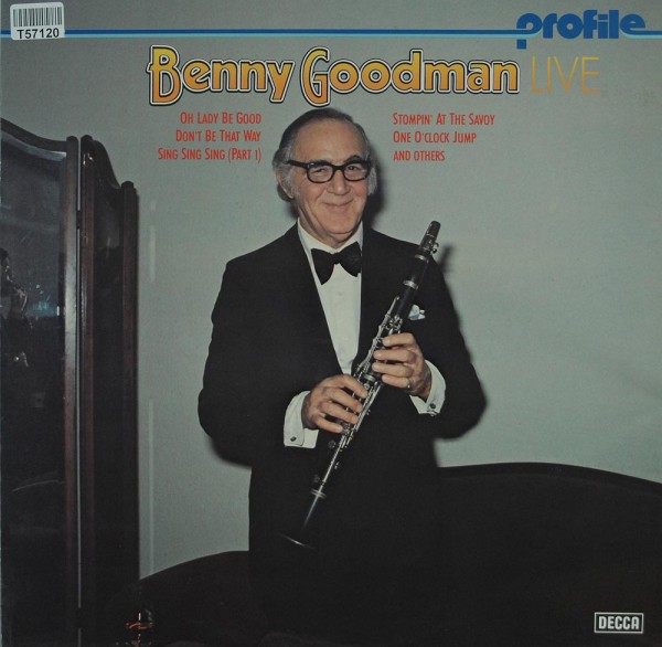 Benny Goodman: Benny Goodman Live