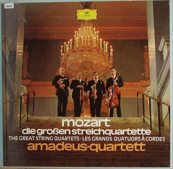 Mozart: Die großen Streichquartette
