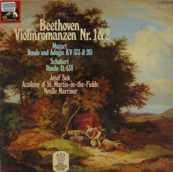 Ludwig van Beethoven, Wolfgang Amadeus Mozart, Franz Schubert: Violinromanzen Nr. 1 &amp; 2