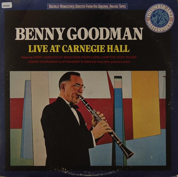 Goodman, Benny: Live at Carnegie Hall