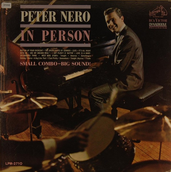 Nero, Peter: In Person