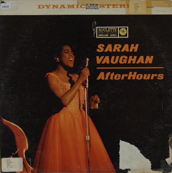 Vaughan, Sarah: After Hours