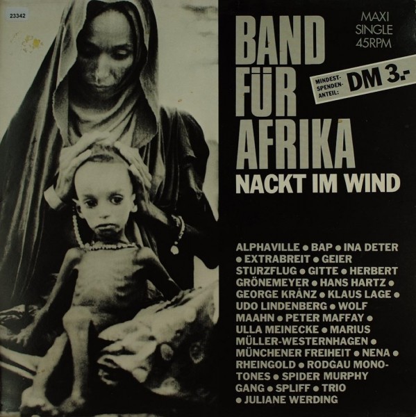 Band für Afrika: Nackt im Wind