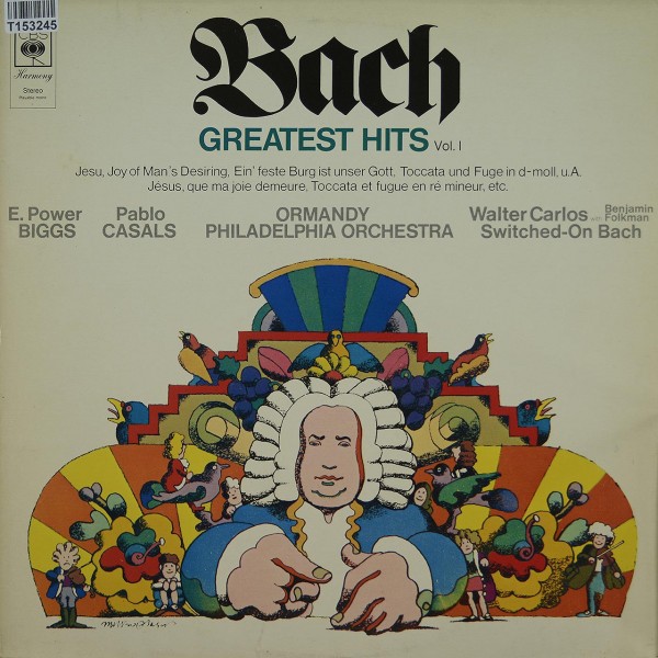 Johann Sebastian Bach / E. Power Biggs, Pabl: Greatest Hits (Vol. I)