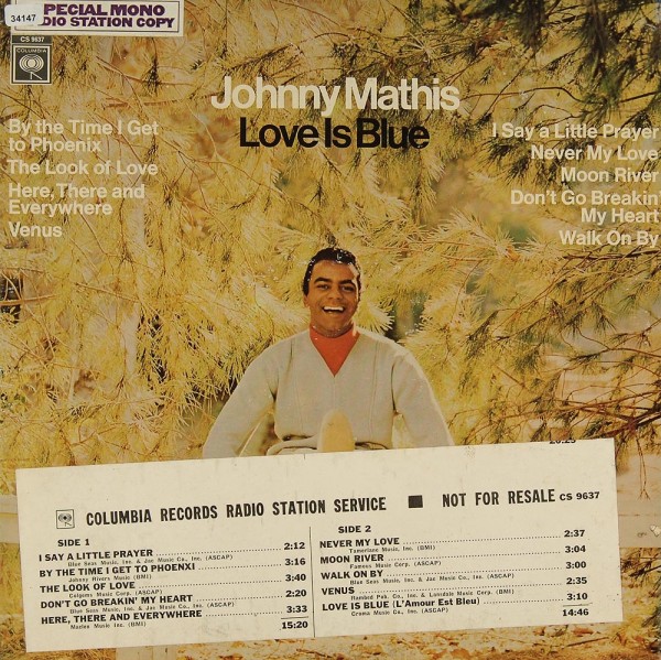 Mathis, Johnny: Love is Blue