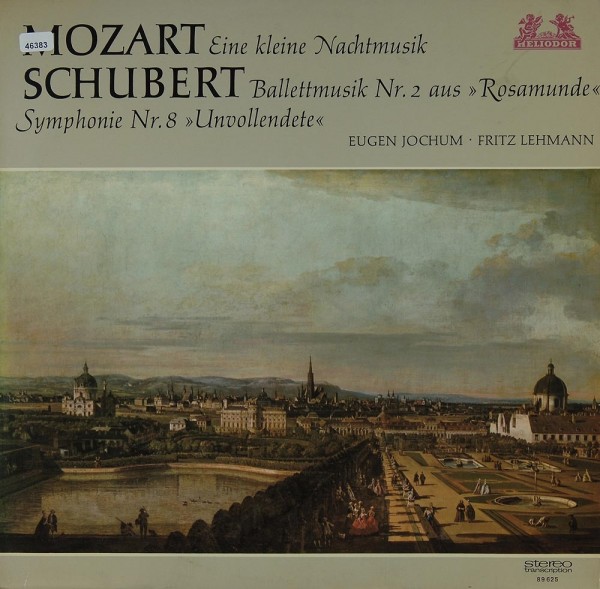 Mozart / Schubert: Nachtmusik / Ballettmusik Rosamunde, Unvollendete