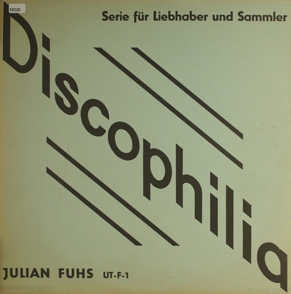 Fuhs, Julian: Historische Aufnahmen