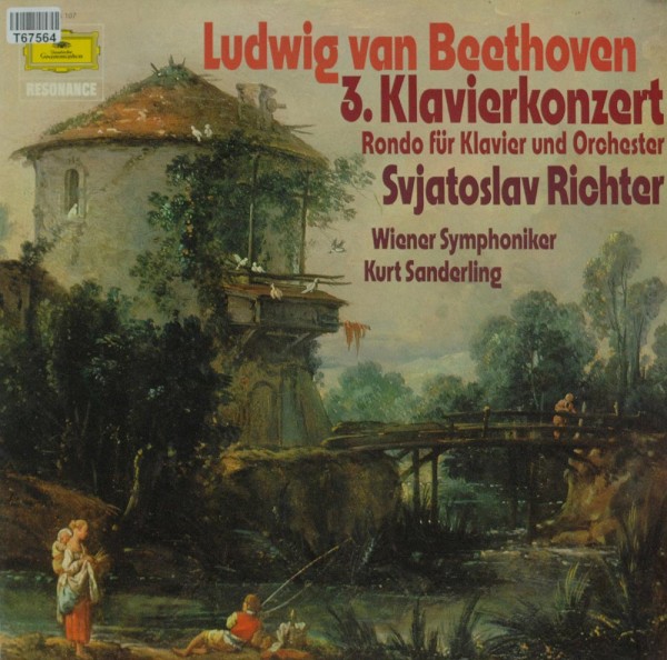 Ludwig van Beethoven — Sviatoslav Richter -: 3. Klavierkonzert / Rondo Für Klavier Und Orchester