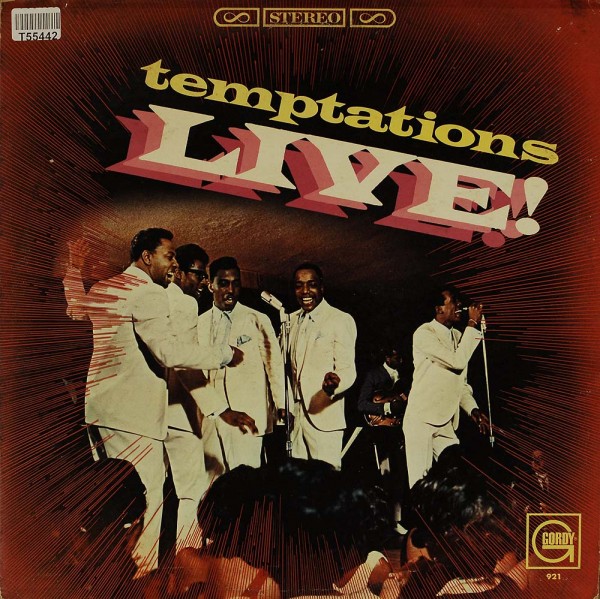 The Temptations: Temptations Live!