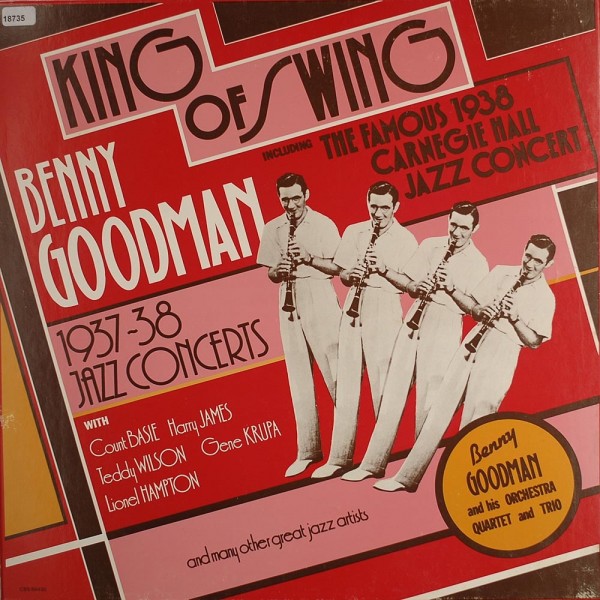 Goodman, Benny: Jazz Concerts 1937-38