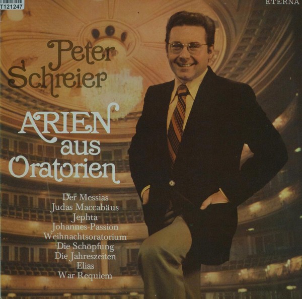 Peter Schreier: Arien Aus Oratorien