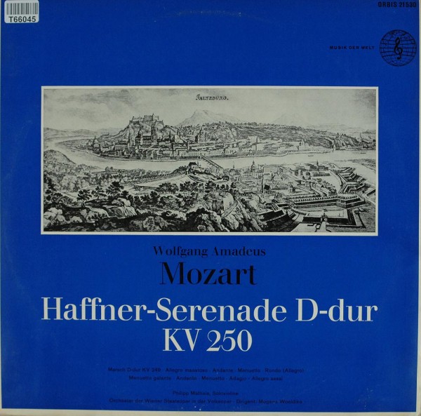 Wolfgang Amadeus Mozart - Philipp Matheis, : Haffner-Serenade In D-Dur KV 250
