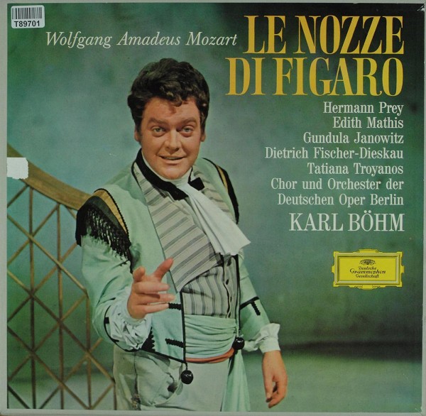 Wolfgang Amadeus Mozart - Hermann Prey, Edit: Le Nozze Di Figaro