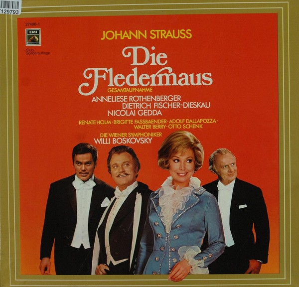 Johann Strauss Jr.: Die Fledermaus