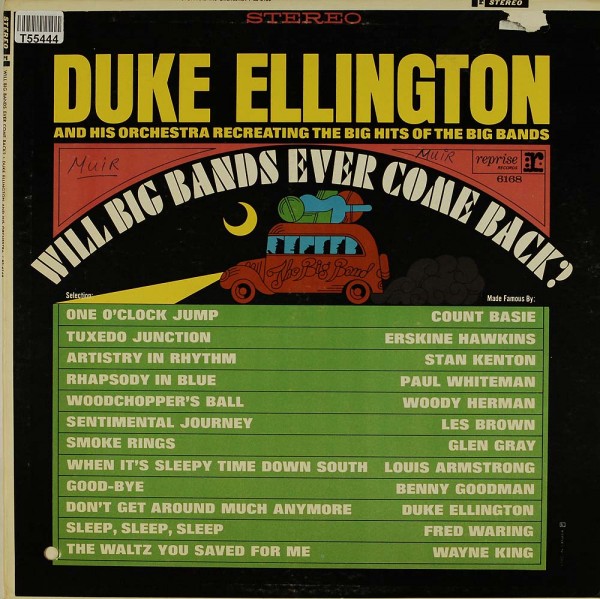 Duke Ellington And His Orchestra: Will Big Bands Ever Come Back?
