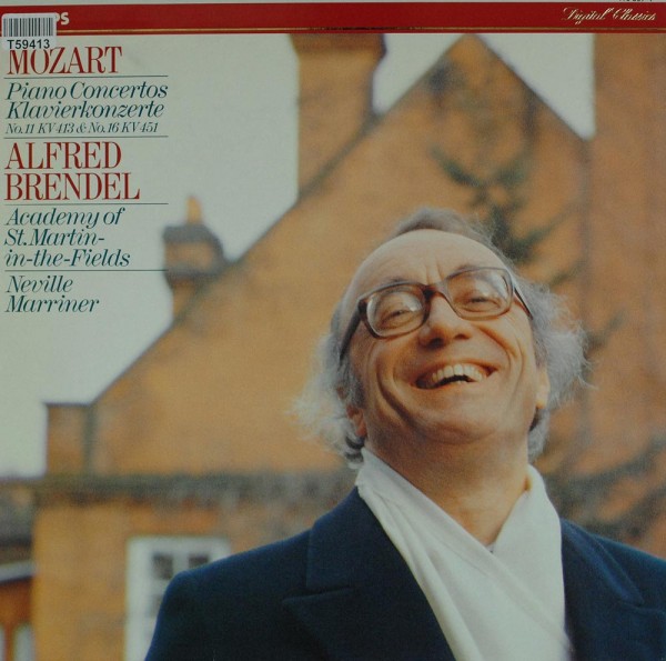 Wolfgang Amadeus Mozart, Alfred Brendel, Sir Neville Marriner: Pianoconcertos No. 11 KV 413 &amp; No. 16