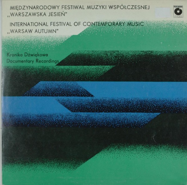 Stanisław Krupowicz: Warszawska Jesień - 1988 - Warsaw Autumn Kronika Dźwięk