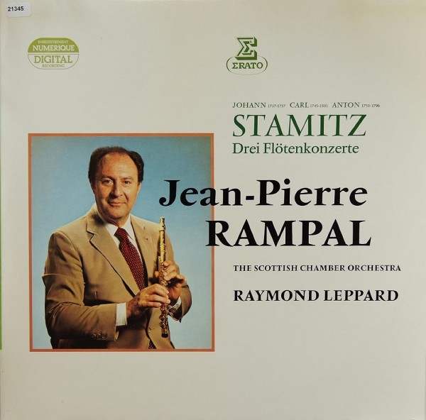 Stamitz, C., J. &amp; A.: Drei Flötenkonzerte