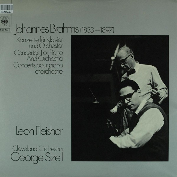 Johannes Brahms, Leon Fleisher, The Cleveland Orchestra, George Szell: Konzerte Für Klavier Und Orch