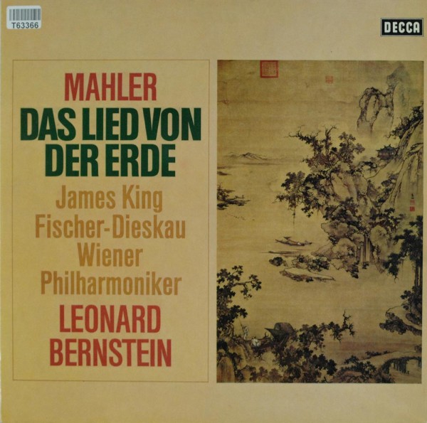 Gustav Mahler - James King, Dietrich Fischer-Dieskau, Wiener Philharmoniker: Das Lied Von Der Erde