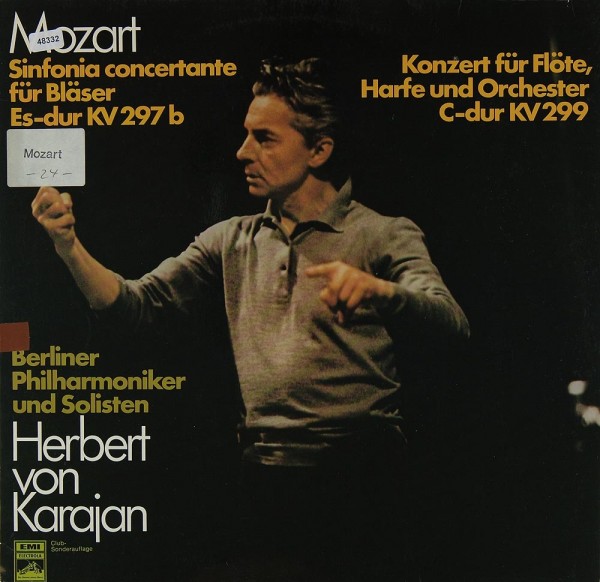 Mozart: Sinfonia Concertante / Konzert für Flöte &amp; Harfe