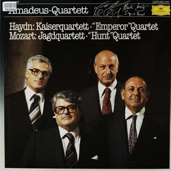 Amadeus-Quartett / Joseph Haydn / Wolfgang Amadeus Mozart: Kaiserquartett / Jagdquartett
