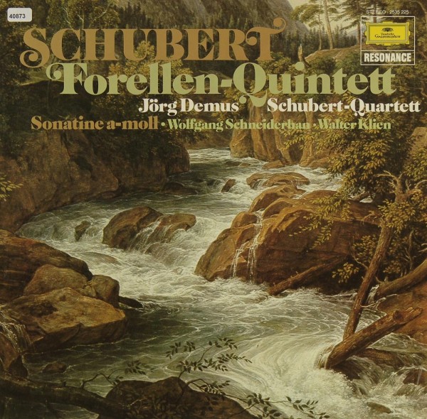 Schubert: Forellenquintett / Sonatine