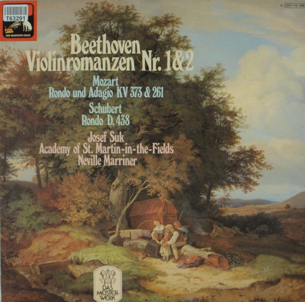 Ludwig van Beethoven, Wolfgang Amadeus Mozart, Franz Schubert, Josef Suk: Violinromanzen Nr. 1 &amp; 2