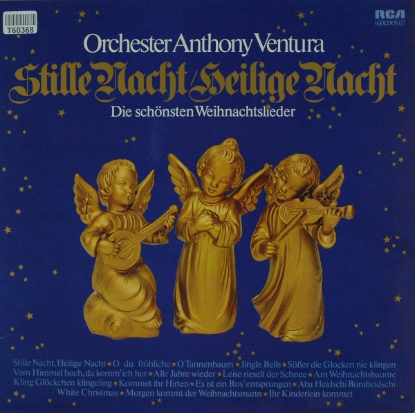 Orchester Anthony Ventura: Stille Nacht / Heilige Nacht - Die Schönsten Weihnachtslieder