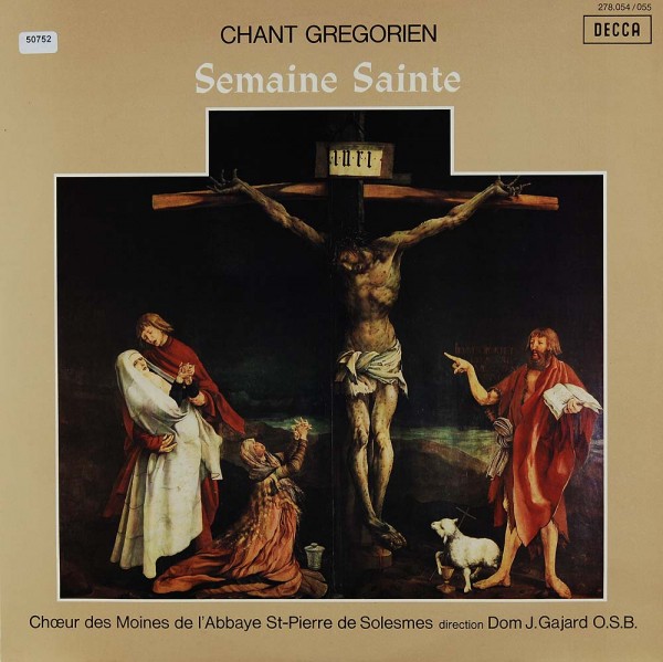 Chœur des Moines de l´Abbaye St-Pierre de Solesmes: Chant Gregorien / Semaine Sante