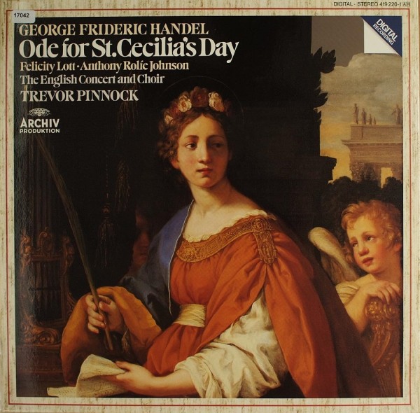 Händel: Ode for St. Cecilia`s Day