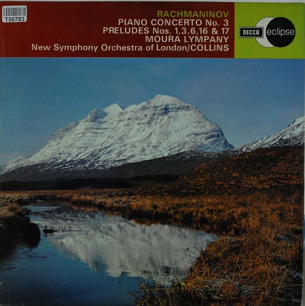 Sergei Vasilyevich Rachmaninoff - New Symphony Orchestra Of London, Anthony Collins: Piano Concerto
