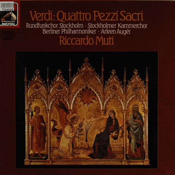 Giuseppe Verdi, Riccardo Muti, Arleen Auger, Berliner Philharmoniker: Quattro Pezzi Sacri
