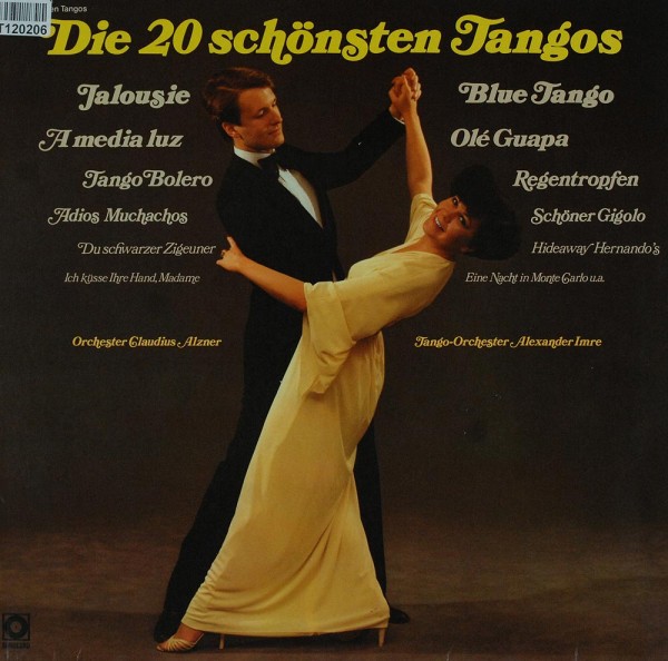 Orchester Claudius Alzner / Orchestra Alexan: Die 20 Schönsten Tangos