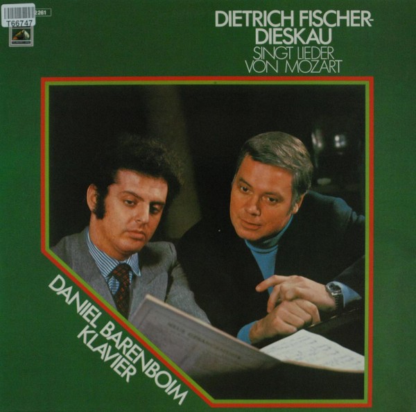 Dietrich Fischer-Dieskau - Daniel Barenboim: Dietrich Fischer-Dieskau Singt Lieder Von Mozart