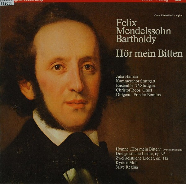 Felix Mendelssohn-Bartholdy, Julia Hamari, K: Hör Mein Bitten