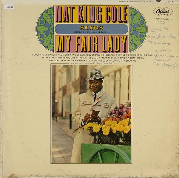 Cole, Nat King: Nat King Cole sings My Fair Lady