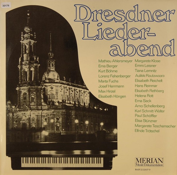 Verschiedene: Dresdner Liederabend